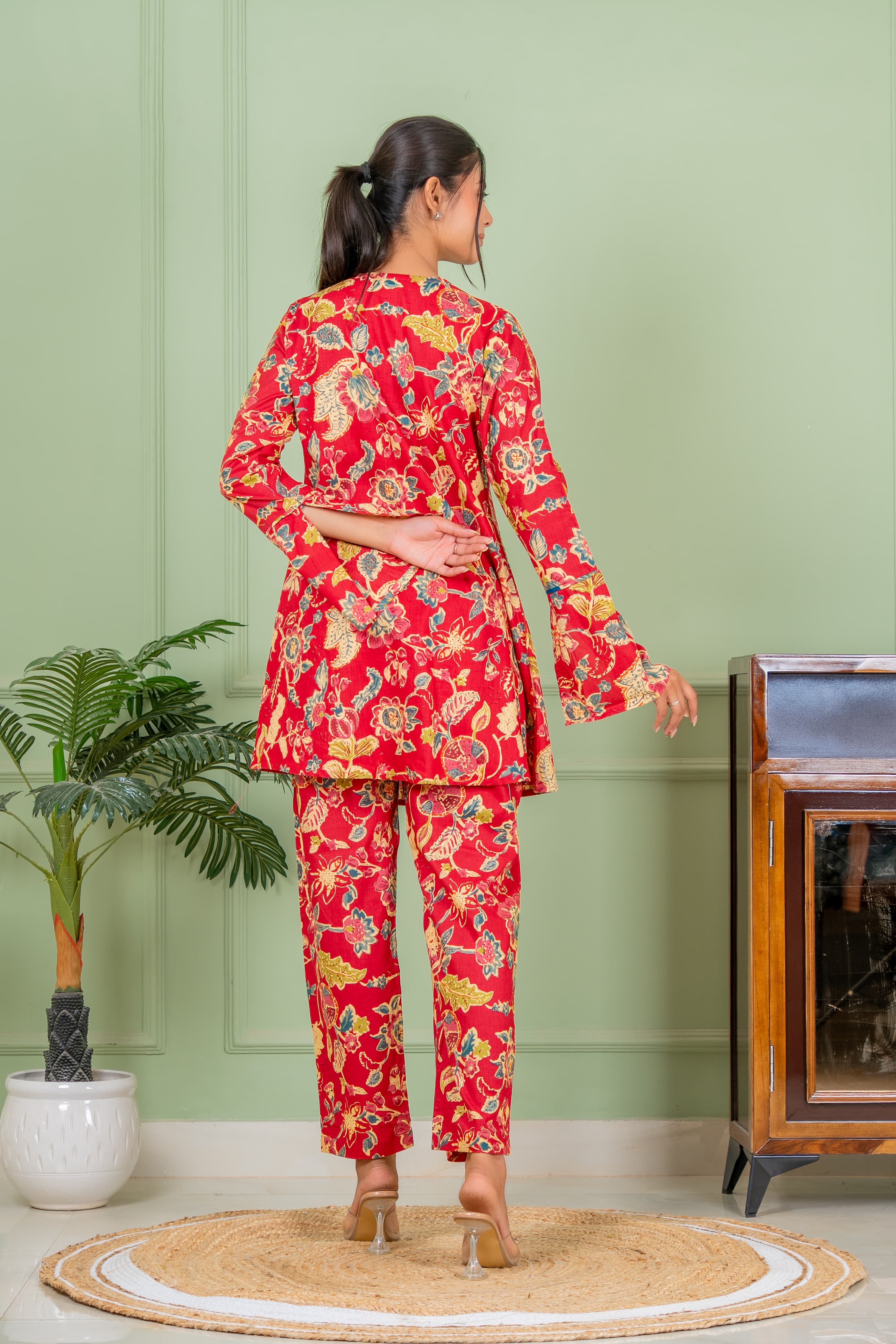 red lily co ord set