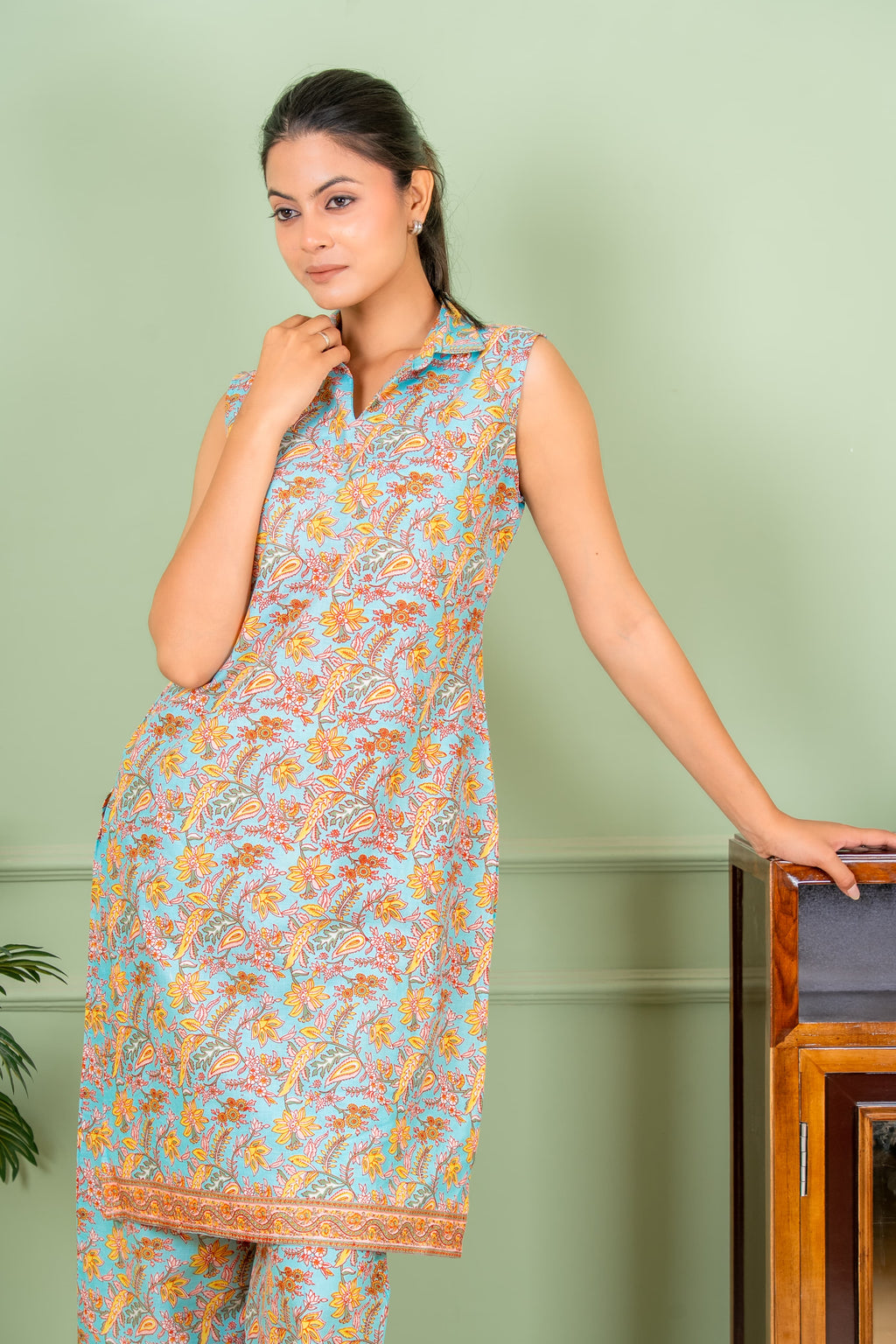 misty grey color co ord set