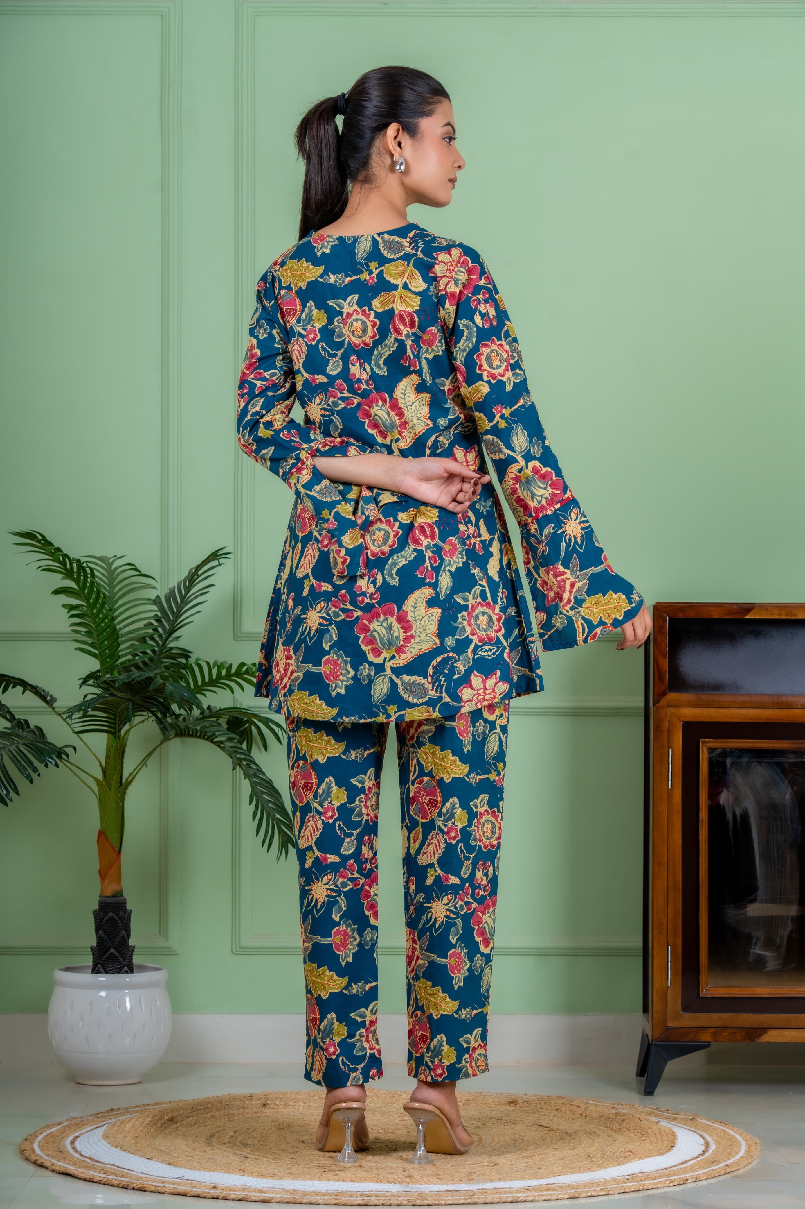 Musky blue co ord set