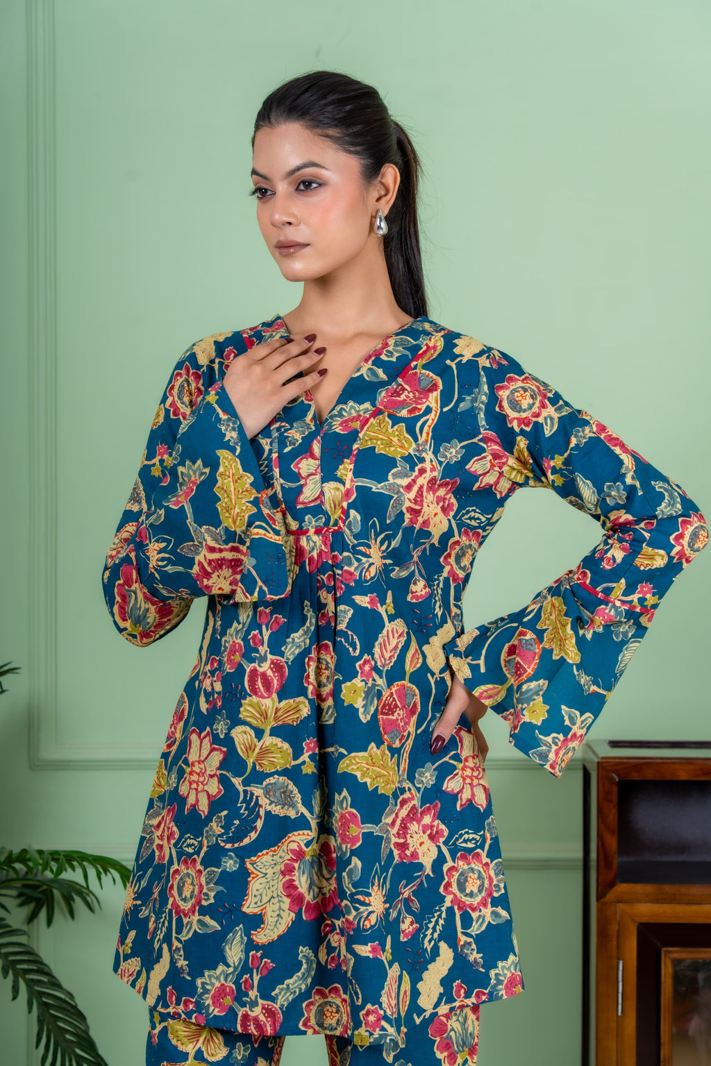 Musky blue co ord set